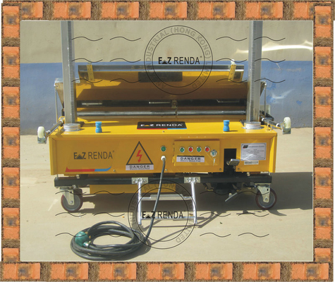 Machine électronique de plâtre de gypse pour le ² automatique du mur 90 m de mortier de brique/h