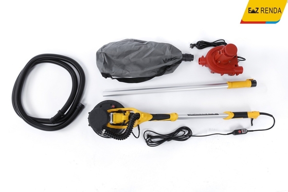 machine de ponçage du mur 220V non poussiéreux avec des lumières de LED pour le polonais et le meulage