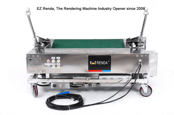 Machine automatique/mur rapides et plats de rendu monophasé 220V plâtrant l'équipement