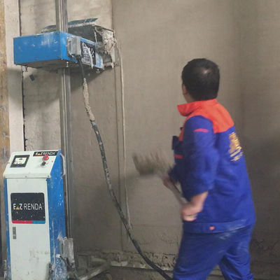 Le rendu de bâtiment mure le déplacement facile de plâtrage automatique d'équipement de machine et l'installe